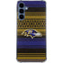 NFL Baltimore Ravens Trailblazer Galaxy A35 5G Clear Case